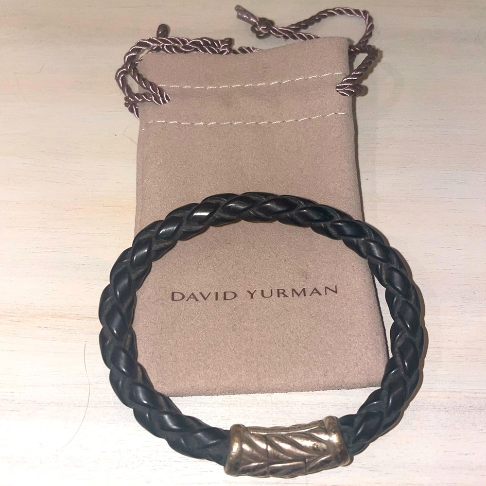 Mens David Yurman Waves bracelet